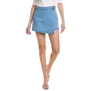 ROLLA'S Light Blue Denim Wrap Skort